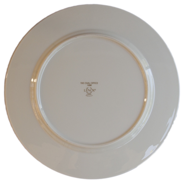 Lenox China Service Plate From the Bill Clinton White House
