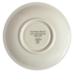 Clinton White House China -- Saucer Used in State Dinners