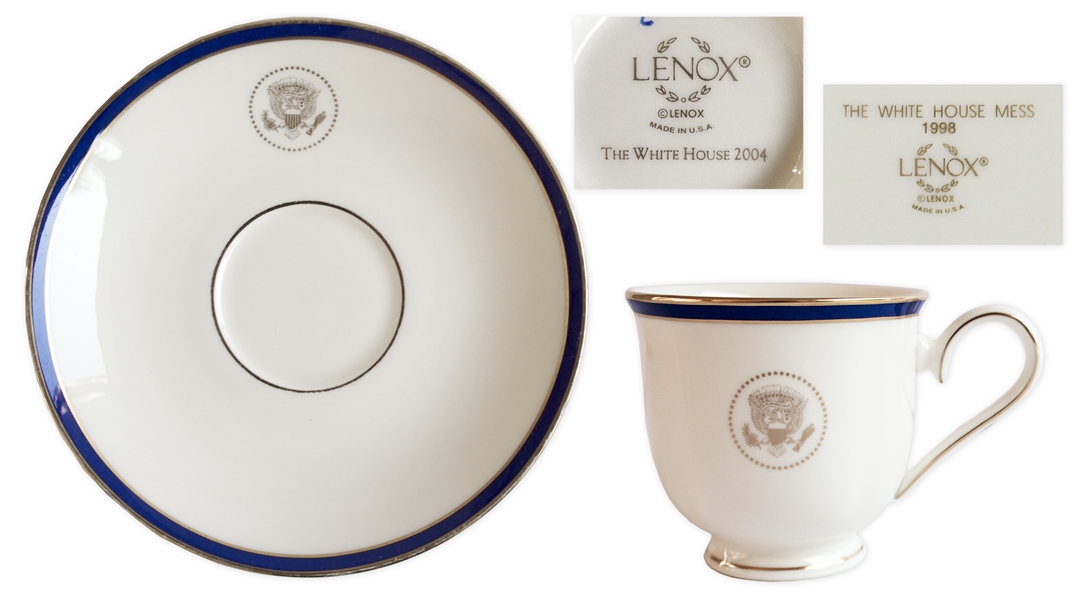 White House China From the Bill Clinton & George W. Bush Administrations -- For ''The White House Mess''