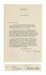 Eleanor Roosevelt Letter Signed as First Lady -- Roosevelt Tries to Help Students From the American Youth Congress