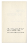 Frank Sinatra, Tony Curtis & Natalie Wood Signed First Edition of ''Kings Go Forth'', the Novel Upon Which the 1958 Film Was Based, Starring All 3 Actors -- Near Fine