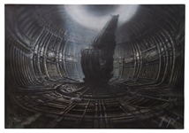 H.R. Giger Signed Limited Edition Portfolio From ''Alien'' -- Six Prints Each Signed by the Famed Surrealist Artist Measuring 27.5'' x 39.5''