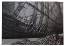 H.R. Giger Signed Limited Edition Portfolio From ''Alien'' -- Six Prints Each Signed by the Famed Surrealist Artist Measuring 27.5'' x 39.5''