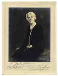 Pair of Signed Photos by President Herbert Hoover & First Lady Lou Henry Hoover