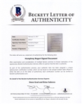 Humphrey Bogart Letter Signed From 1953 -- Directing Paramount to Send Checks to His Notorious Agent, The Jaffe Agency -- With Beckett COA