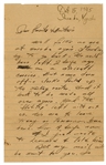 Iwo Jima Flag Raiser, Ira Hayes Autograph Letter Signed From 1945