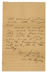 Iwo Jima Flag Raiser, Ira Hayes Autograph Letter Signed From 1945