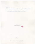 Alfred Eisenstaedt Signed 11'' x 14'' Photograph of John F. Kennedy, Jackie Kennedy & Lyndon Johnson -- From the 1961 Inaugural Ball