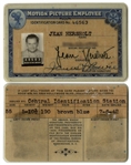 Jean Hersholt Lot of Personal & Signed Items -- Hersholt Played Shirley Temple's Grandfather in ''Heidi''