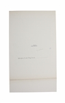 Large Official Portrait of John F. Kennedy, Signed by Photographer Alfred Eisenstaedt -- Measures 14'' x 24''