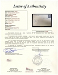 John F. Kennedy Signed Postcard From Cape Cod -- With JSA COA