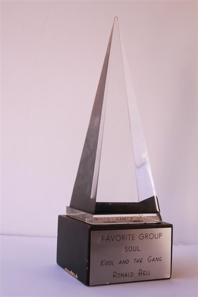 ''Kool and the Gang'' 1986 American Music Award for Favorite Soul Group -- Awarded to Founding Member Ronald Bell