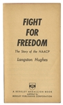 Langston Hughes Signed Copy of ''Fight for Freedom: The Story of the NAACP''