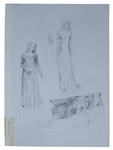Concept Artwork From the Ridley Scott Film ''Legend'' Starring Tom Cruise -- 19 Photographs Measuring 16'' x 12''.
