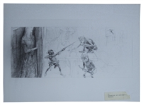 Concept Artwork From the Ridley Scott Film ''Legend'' Starring Tom Cruise -- 19 Photographs Measuring 16'' x 12''.
