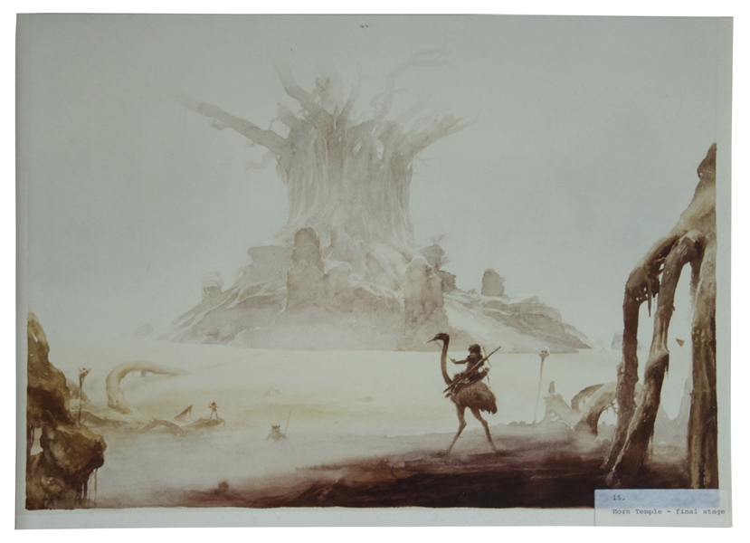 Concept Artwork From the Ridley Scott Film ''Legend'' Starring Tom Cruise -- 19 Photographs Measuring 16'' x 12''.