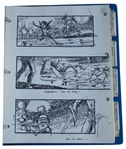 Storyboards for the Ridley Scott Directed Film ''Legend'', Starring Tom Cruise