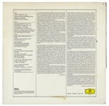 Leonard Bernstein Signed Album, ''Bernstein Conducts Copland & Gershwin'' -- Featuring ''Appalachian Spring'' and ''Rhapsody in Blue''