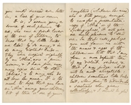 Dual-Signed Autograph Letter by ''Charles L. Dodgson / alias 'Lewis Carroll''', With Alice & Looking Glass Content: ''...They were inspired originally by an 'Alice', now a grown woman...''