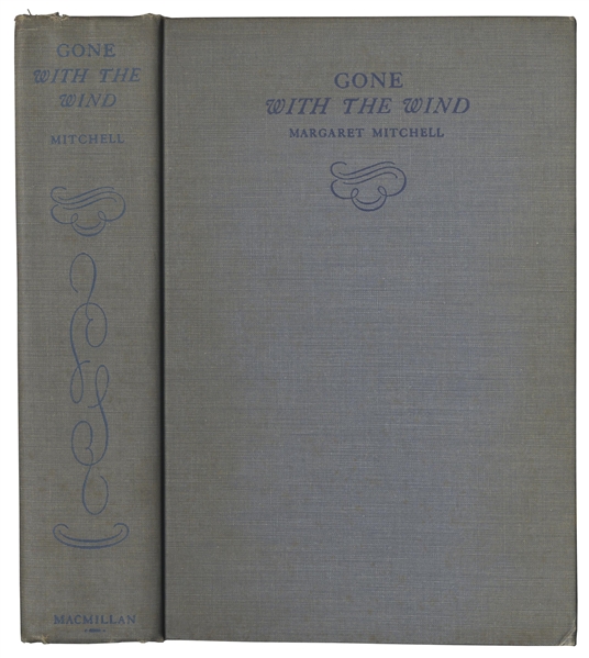 Margaret Mitchell Signed First Edition, First Printing of ''Gone With The Wind'' -- With University Archives COA