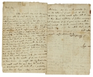 Martha Jefferson Randolph Autograph Letter Signed -- Martha Was Acting First Lady for Her Father, President Thomas Jefferson During His Presidency