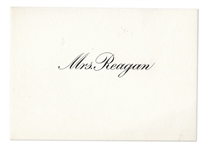 Nancy Reagan's Pass to Princess Diana & Prince Charles Wedding