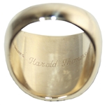 1983 North Carolina State NCAA Basketball Championship 10kt Ring -- From Wolfpack Player Harold Thompson for What's Considered the Best College Basketball Championship Game Ever Played