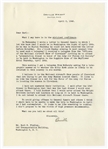 Orville Wright Letter Signed Regarding the Permanent Display for the 1903 Kitty Hawk, the First in Flight Plane: ...I dont propose to be a victim of the high pressure salesmanship...