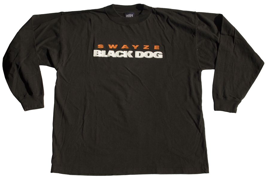 Patrick Swayze Owned T-Shirt From His Film ''Black Dog''