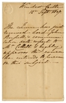 Queen Victoria Autograph Letter Signed From 1837, Just Months After Her Coronation