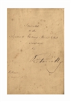 Queen Victoria Signed Copy of Her Book, ''Leaves from the Journal of Our Life in the Highlands''