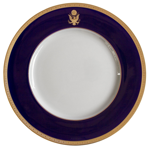 China Dinner Plate Used During the Reagan Administration