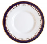 Ronald Reagan Presidential China Cup & Saucer -- Beautiful Design in Navy and Gilt