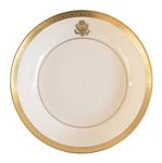 Set of Presidential China From the Early 20th Century -- All 9 Pieces Made for Air Force One on the Presidential Train