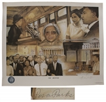 Rosa Parks Signed Civil Rights Limited Edition Poster