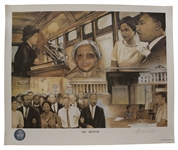 Rosa Parks Signed Civil Rights Limited Edition Poster