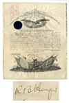 Rutherford B. Hayes Military Commission Signed as President
