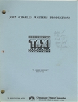 Taxi Script -- From the Estate of Sam Simon, Co-Creator of The Simpsons & Writer on Taxi