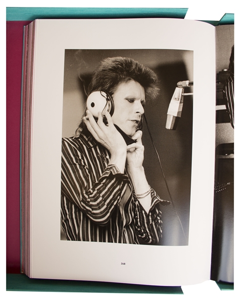 David Bowie Signed Limited Edition of ''The Rise of David Bowie, 1972-1973'' -- Taschen Book With Fantastic, Personal Images of Bowie From His Early, Ziggy Stardust Days