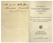 Theodore Roosevelt Signed Collection of His Writings -- Signed as President, With PSA/DNA COA