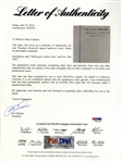 Theodore Roosevelt Signed Collection of His Writings -- Signed as President, With PSA/DNA COA