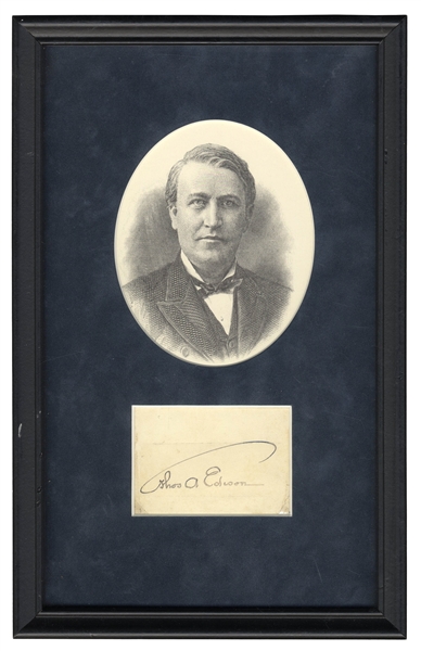 Thomas Edison Signature