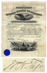 William Howard Taft Military Appointment Signed as President