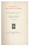 Woodrow Wilson Signed ''History of the American People'' -- Limited Edition for Princeton Alumni