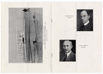 Smithsonian Program From 1948 for ''The Presentation of the Wright Brothers' Aeroplane of 1903'' -- Very Rare, With Infamous Smithsonian ''Label'' Printed Within