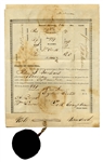 Georgia Gold Lottery Deed From 1832 -- Following the Georgia Gold Rush of 1829 & Ushering in the Trail of Tears