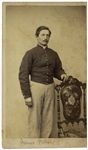 CDV & 18 Letter Lot by 1st NY Cavalryman on Battles of 2nd Winchester, White Oak Swamp & Fighting at Sharpsburg After Antietam -- ''...Bill...fell to the ground and tossed about in agony...''