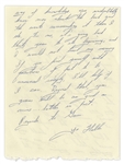 Joseph Heller Autograph Letter Signed -- ''...About Catch-22...you undoubtedly know more about the book and the events surrounding it than I do...I would not trust my memory...''