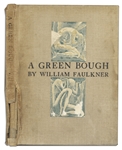 William Faulkner Signed ''A Green Bough'' -- Rare Limited Edition of Faulkner's Poetry