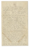 Rene Gagnon 1944 WWII Autograph Letter Twice Signed -- ''...I'd even go over the hill [AWOL] and go to Manchester to see you if you wanted me to, but I know you don't want me to...''